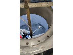 四川绵竹 漏斗状铁罐防腐