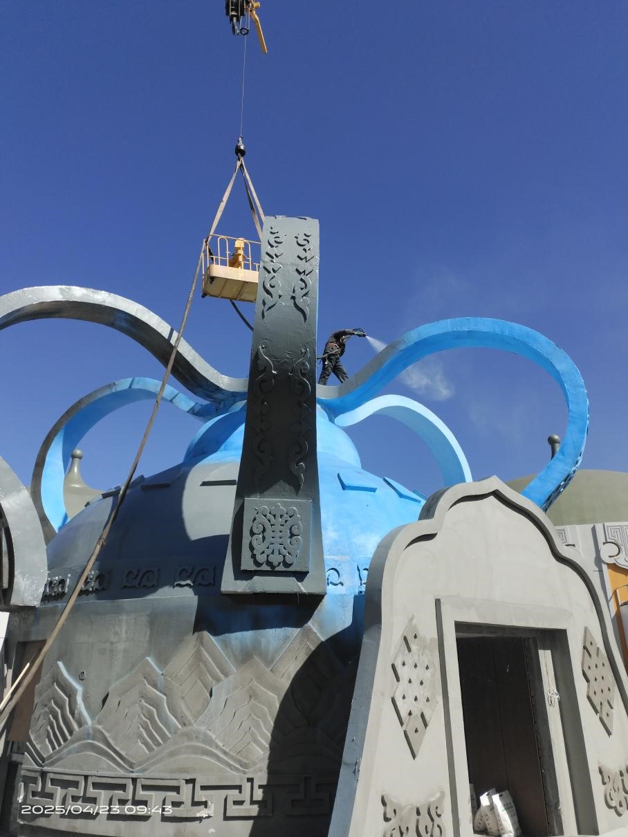 呼和浩特蒙古包喷涂聚脲